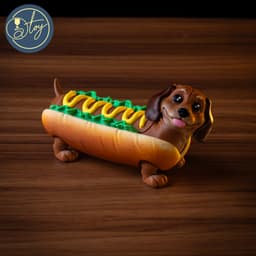 THE HOT DOG (Mini Container) 3d model