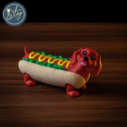 THE HOT DOG (Mini Container) 3d model