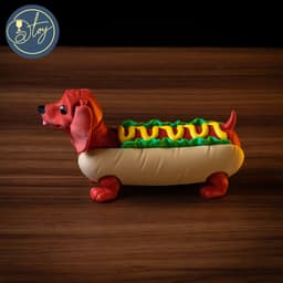 THE HOT DOG (Mini Container) 3d model