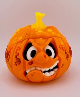 Decorative Pumpkin -Scary 3d model