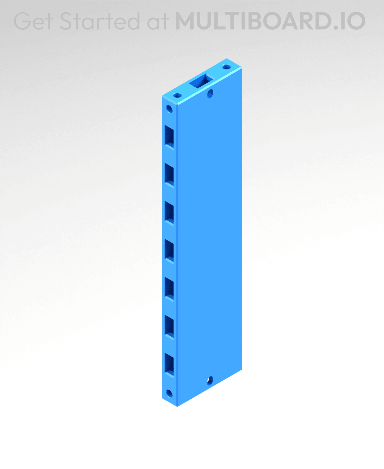 4 MU - I Multiboard Beam 3d model