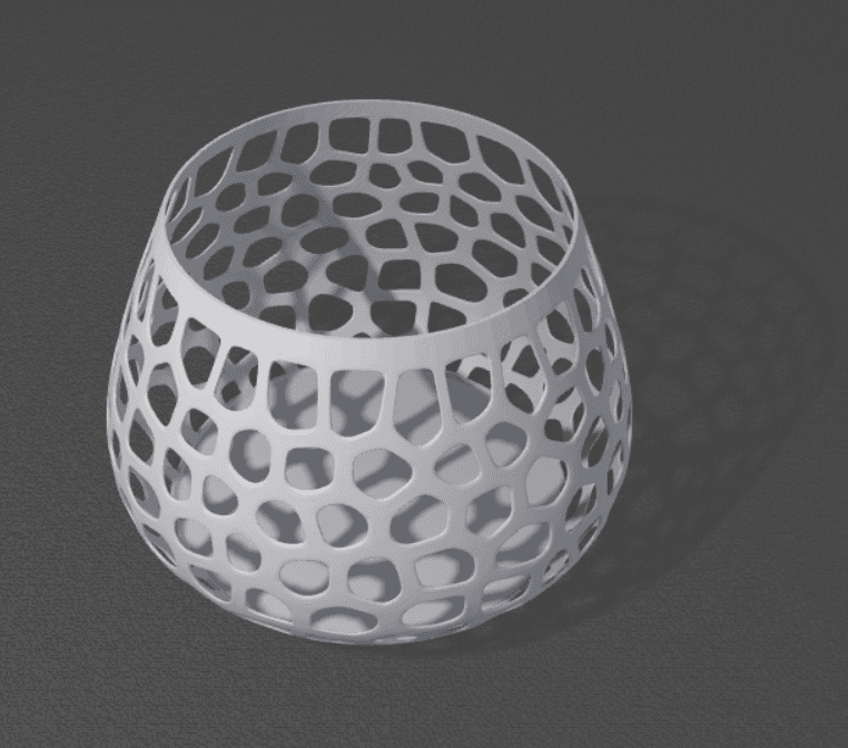 hollow vase 3d model