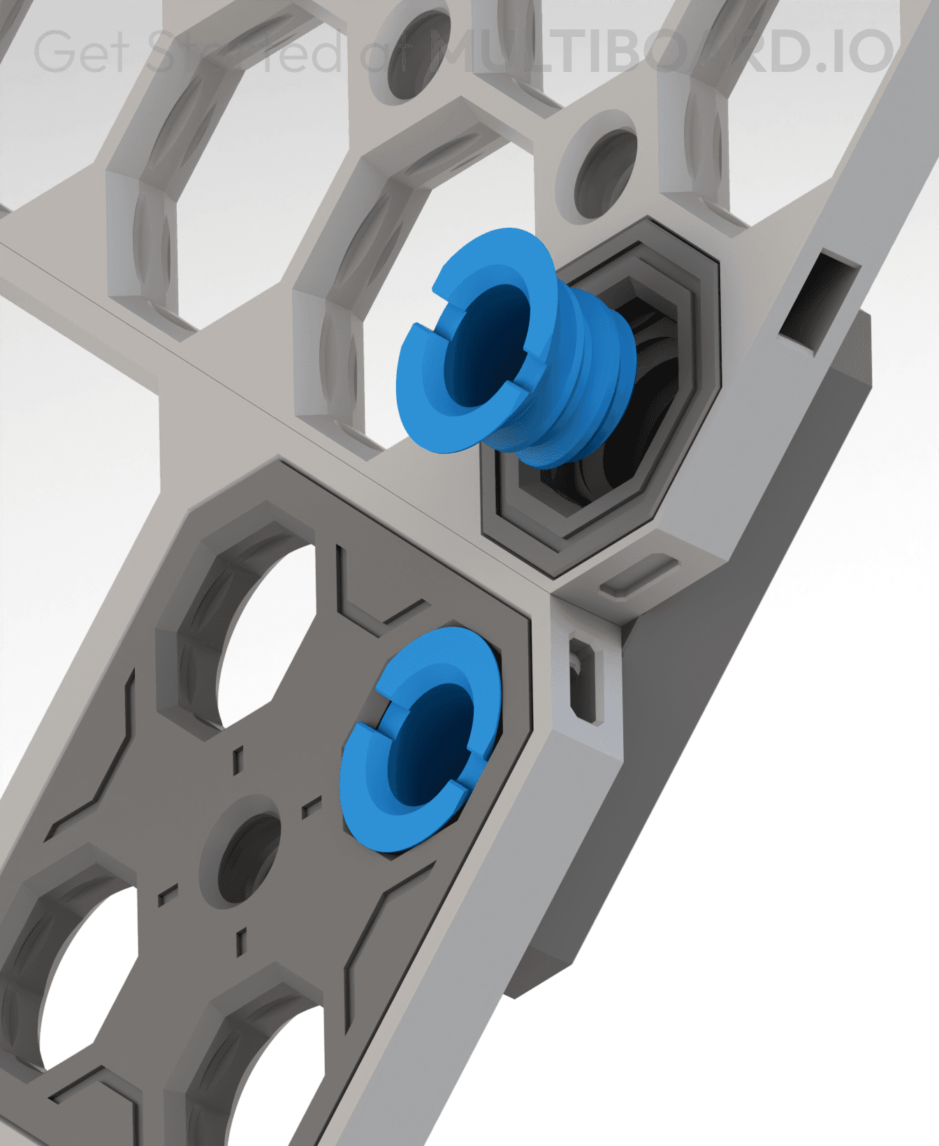 Passthrough - Locking Bolt 3d model