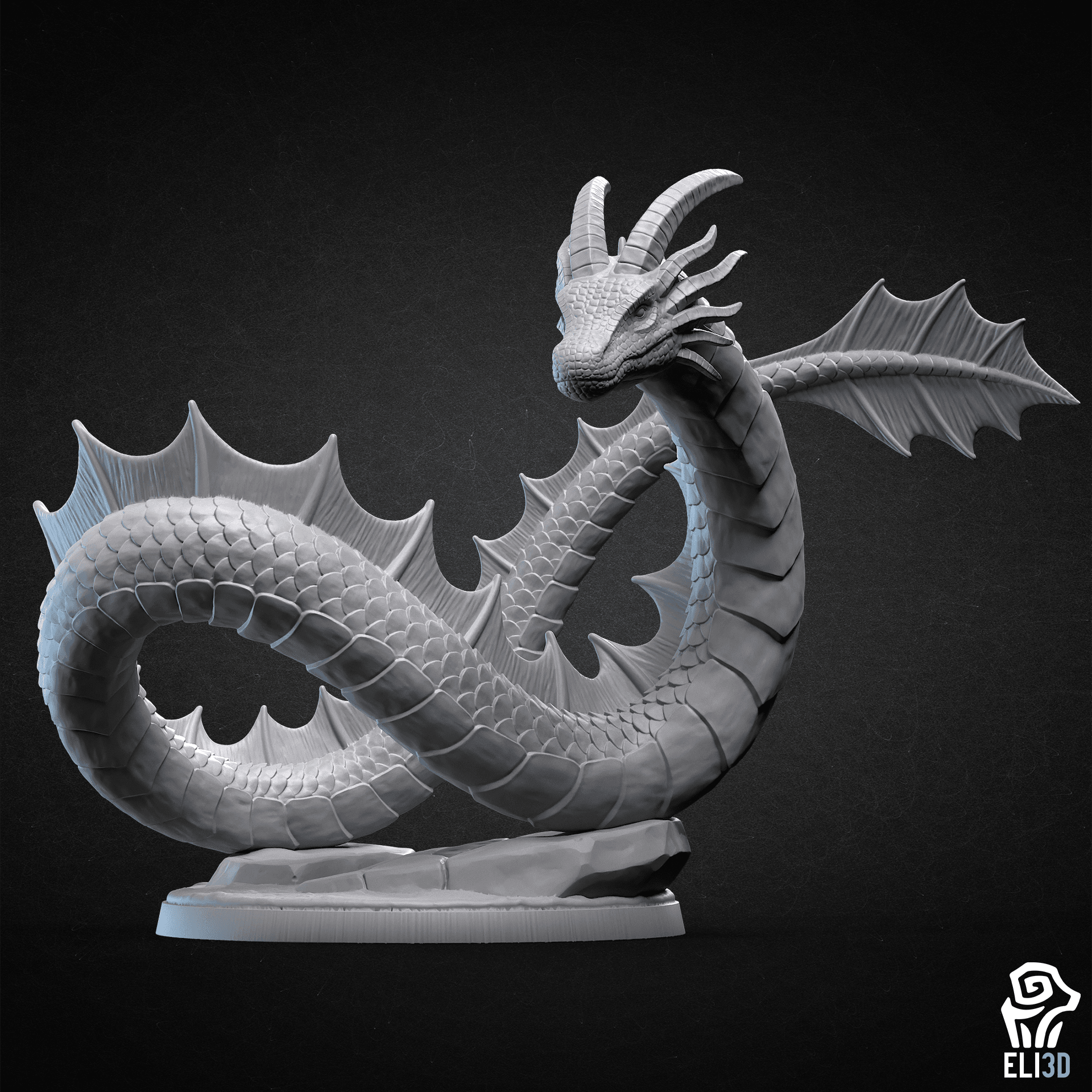 Sea Dragons 3d model