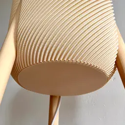 Umea - a standing lamp in boho style 3d model