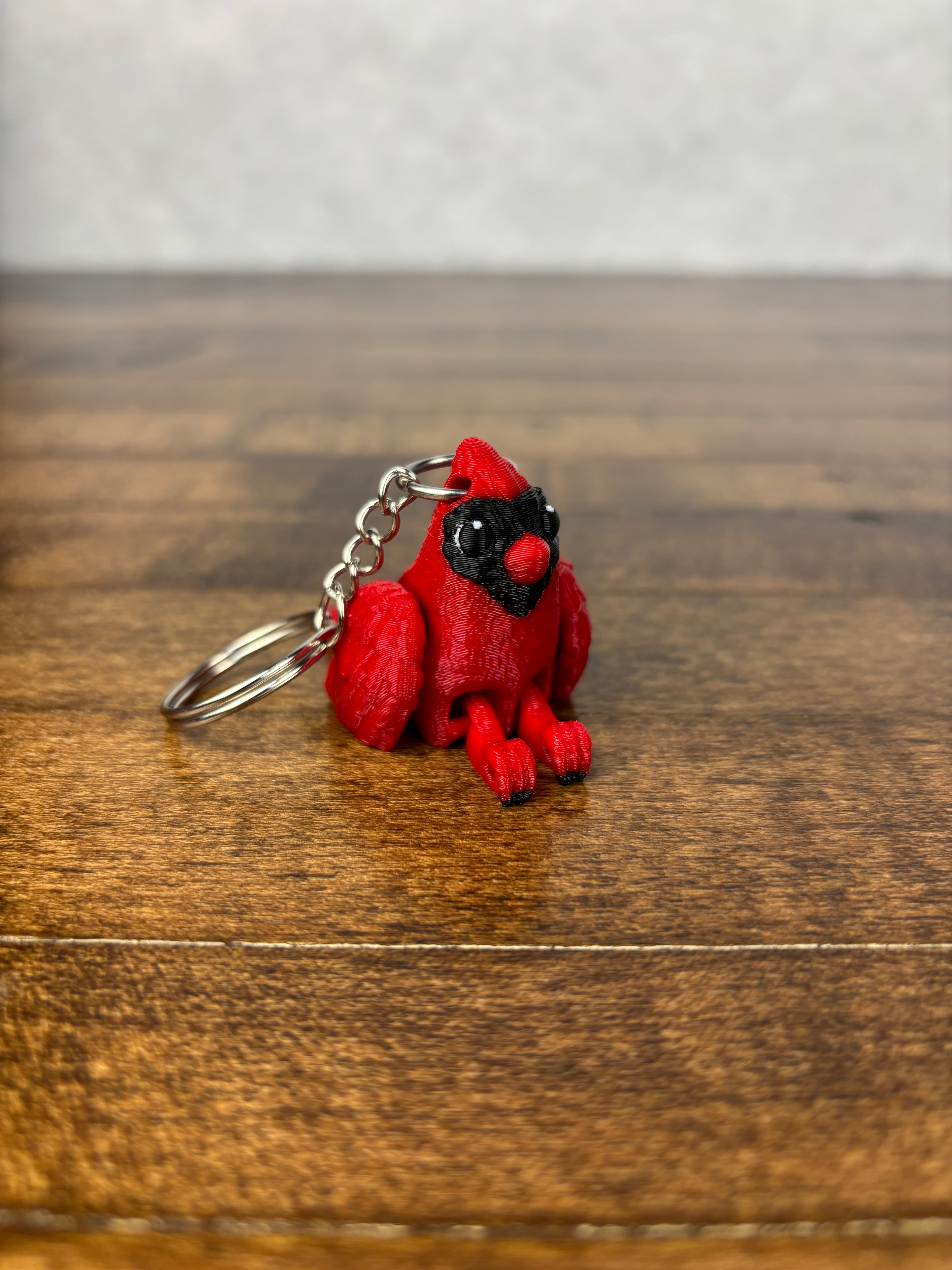 Cardinal Fidget Keychain 3d model
