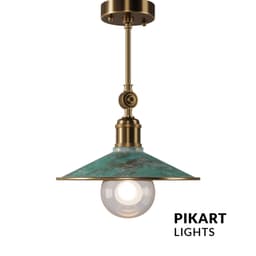 Brass lamp, SKU. 351 by Pikartlights 3d model