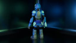 Hockey Hero 3d model
