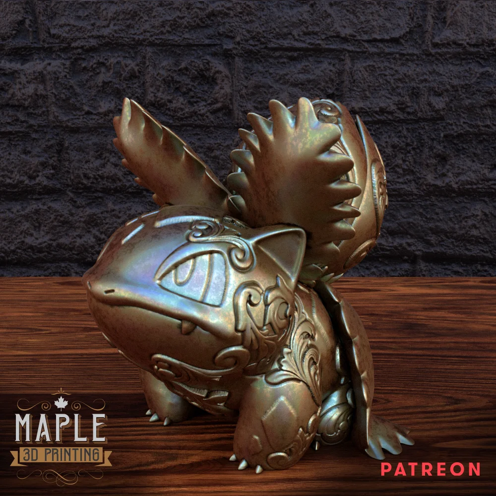 002. Ivysaur - Basic & Ornamental - Pokemon 3d model