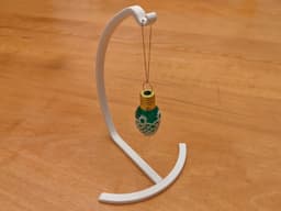 Tatting & Ornament Stand - Lightweight, Stores Flat 3d model