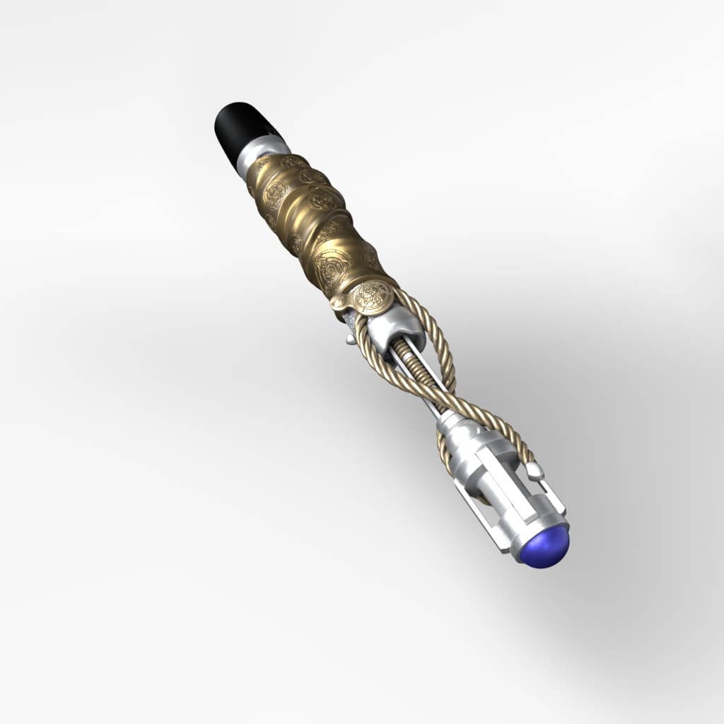 Dr Who 10th Dr Screwdriver 3d model