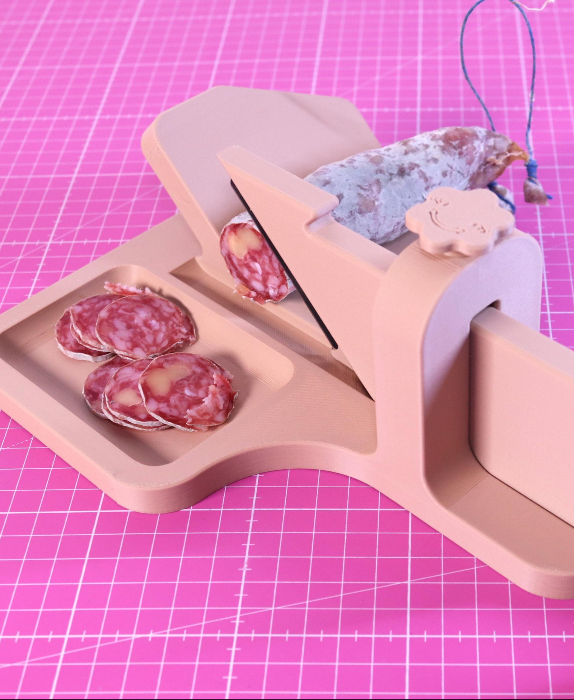 Sausage & vegetables slicer guillotine  3d model