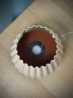 Adjustable Lamp | Iris Lamp | Light Control 3d model