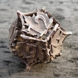 Botanical Dice Set with Decader 3d model