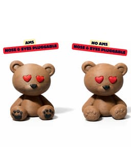 LOVE TEDDY (TWO VERSIONS) - NO AMS / CUTE KEYCHAIN BUDDIES / TOY / KIDS / KEYCHAIN / TEDDY BEAR 3d model