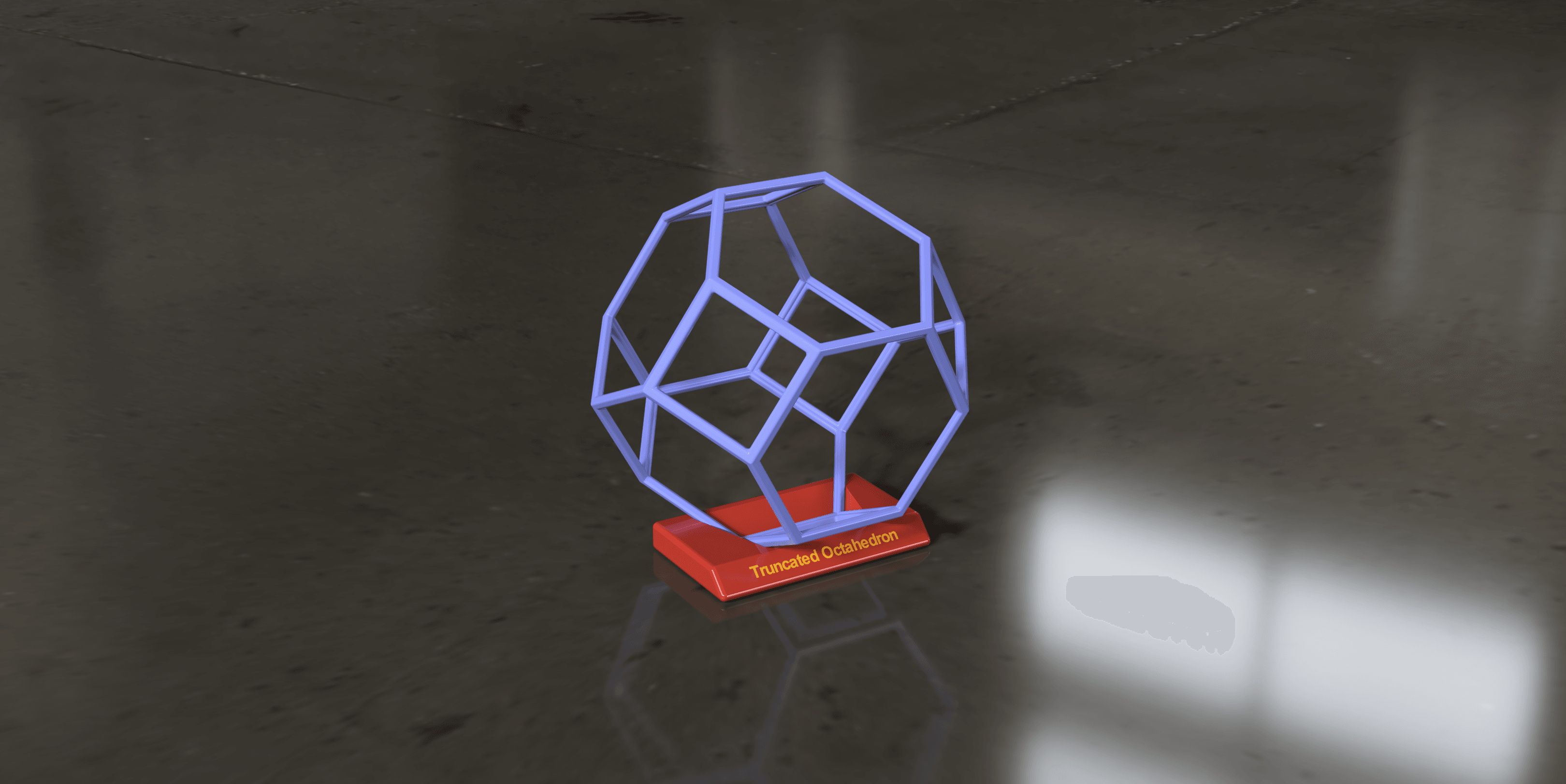 Truncated Octahedron 3d model