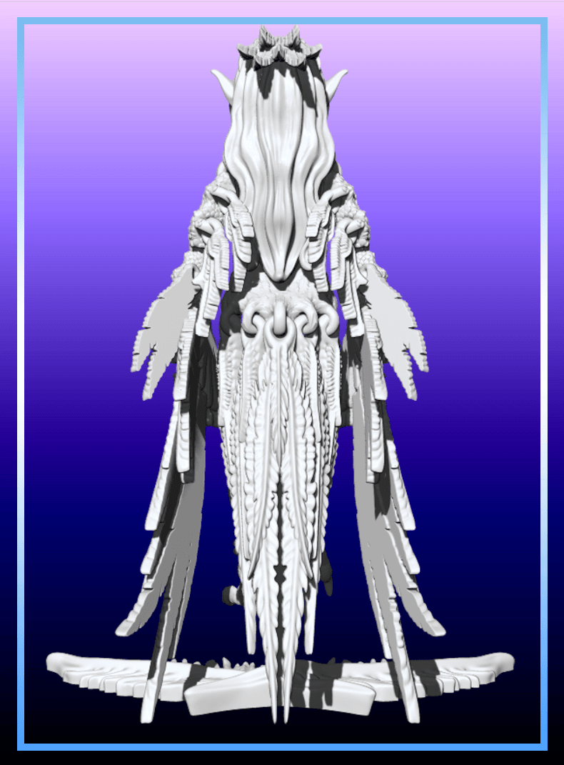 Mystic Harpy 3d model