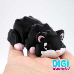 Hamster Flexi + Keychain 3d model