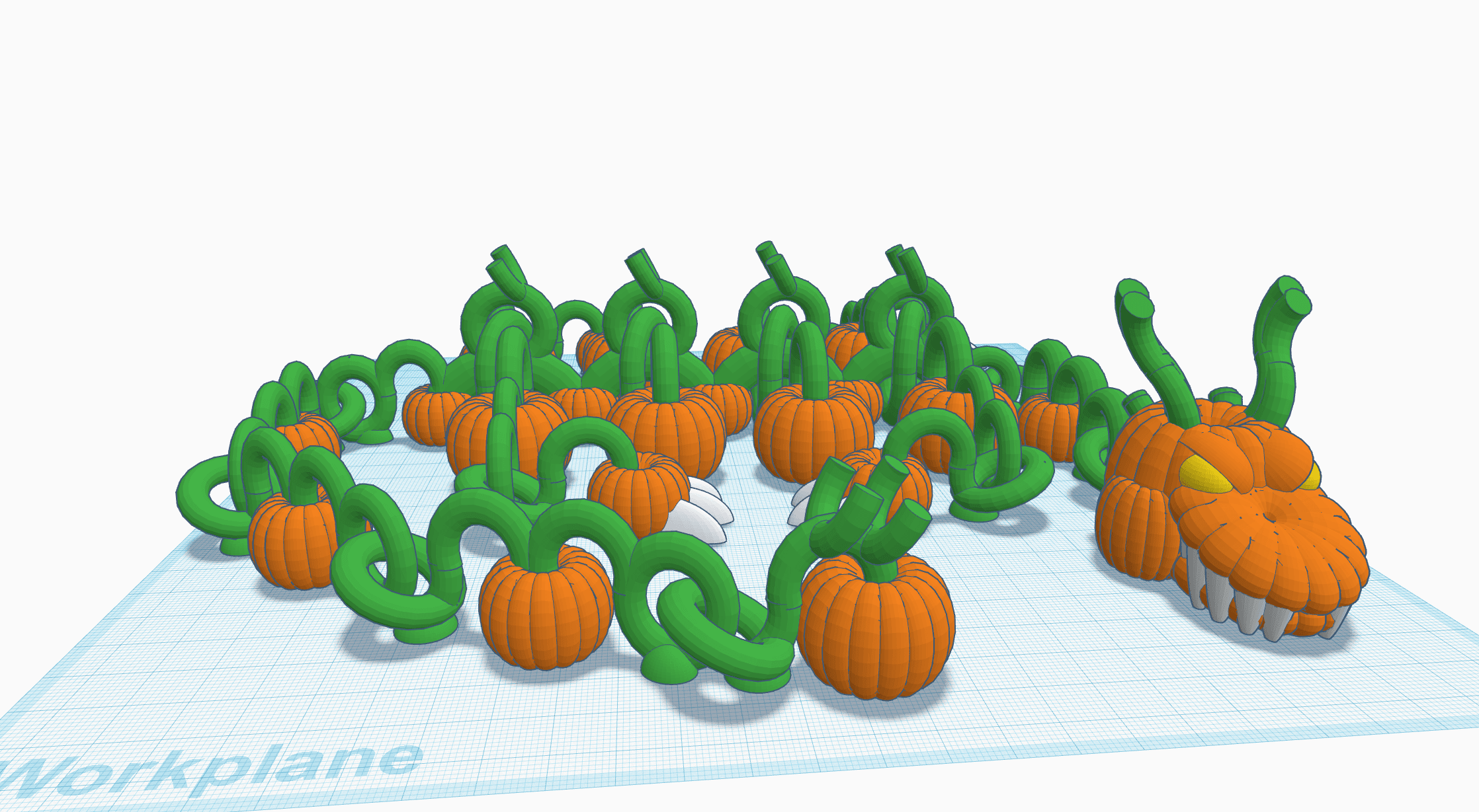 Shakaworld3d Pumpkin Patch Dragon Challenge Release V1.stl 3d model