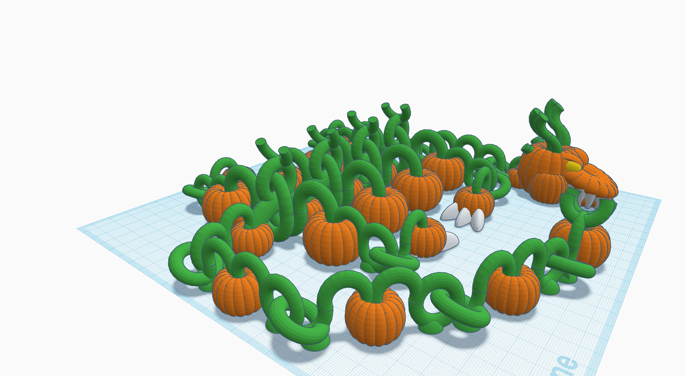 Shakaworld3d Pumpkin Patch Dragon Challenge Release V1.stl 3d model