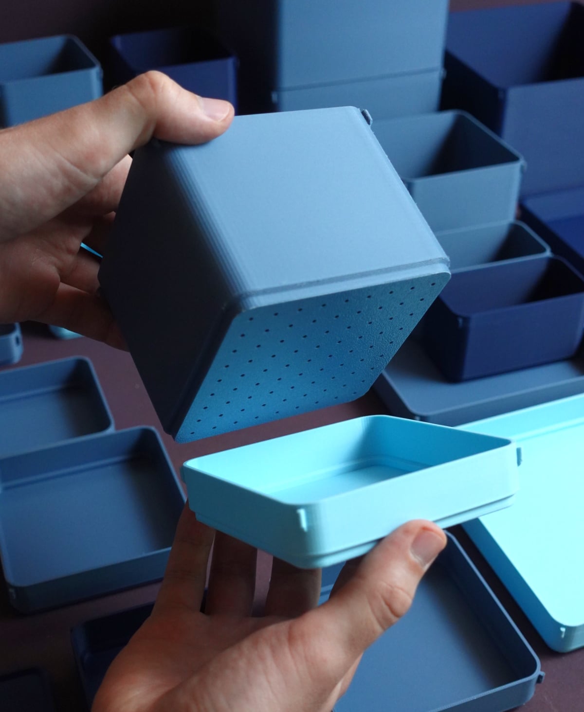 BOXY Planters 3d model