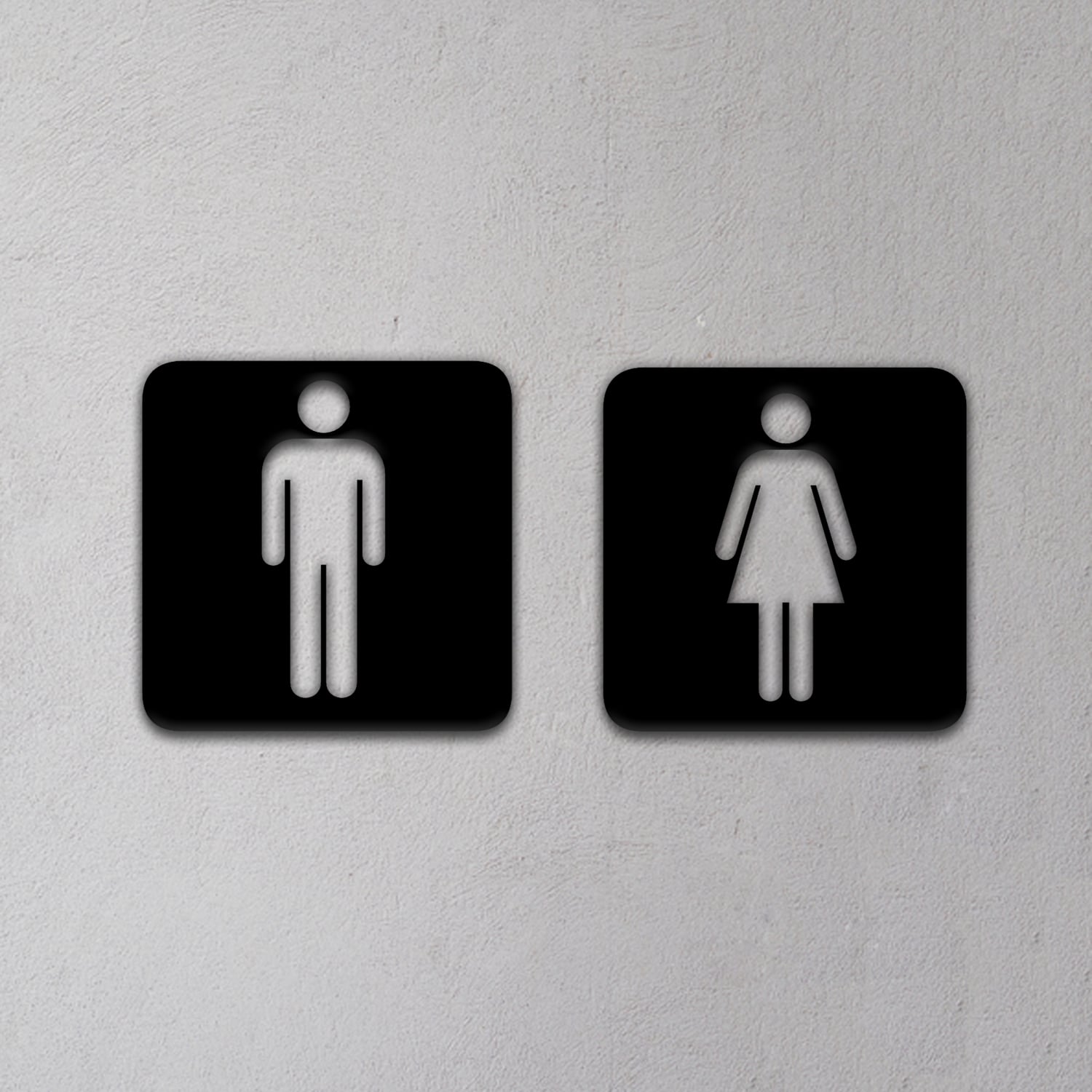 Toilet Sign 3d model