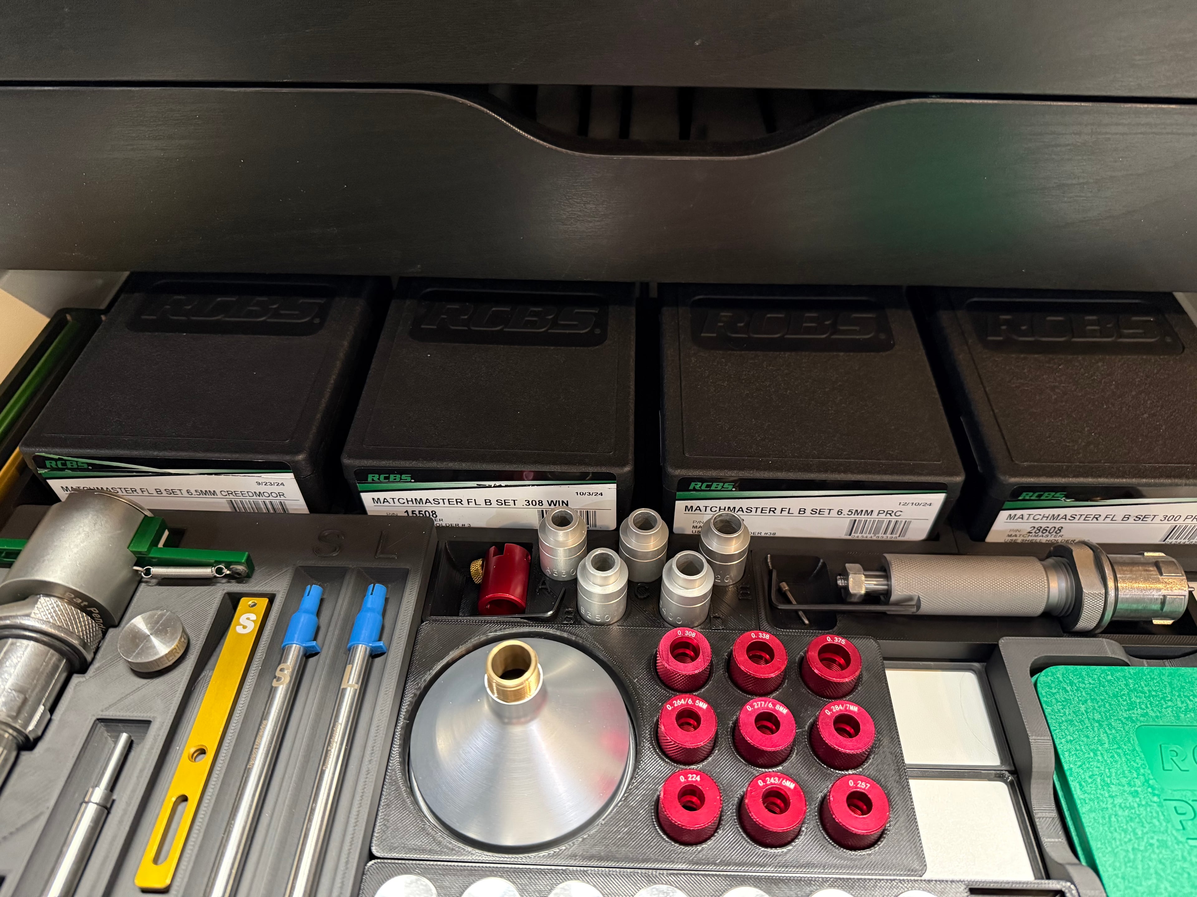 Gridfinity RCBS Die Case Tray 3d model