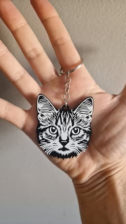 Mediterranean keychain 3d model