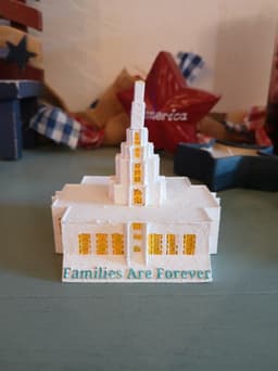 Idaho Falls Temple.stl 3d model