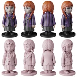 Wednesday STL Files - Wednesday Addams Enid - Addams Family 3D Print Models 3d model