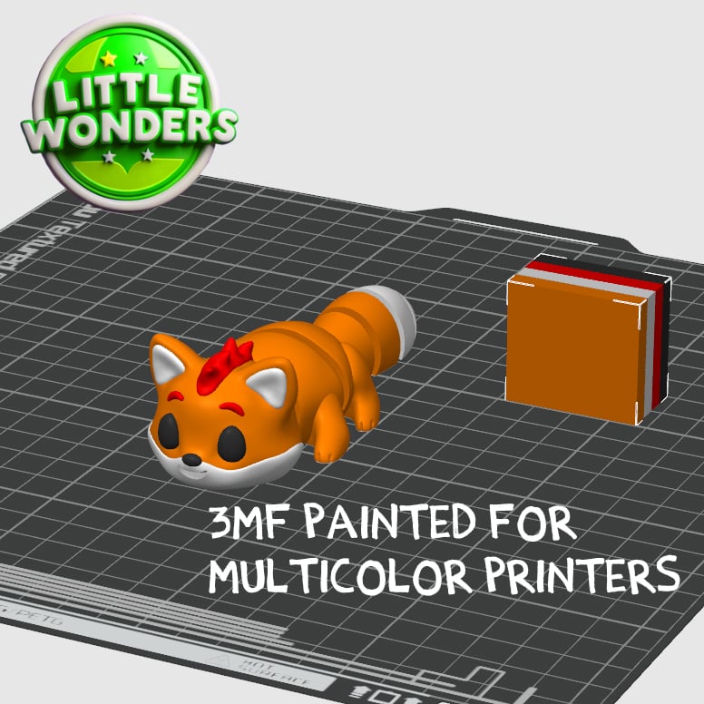Mini Fox 3d model