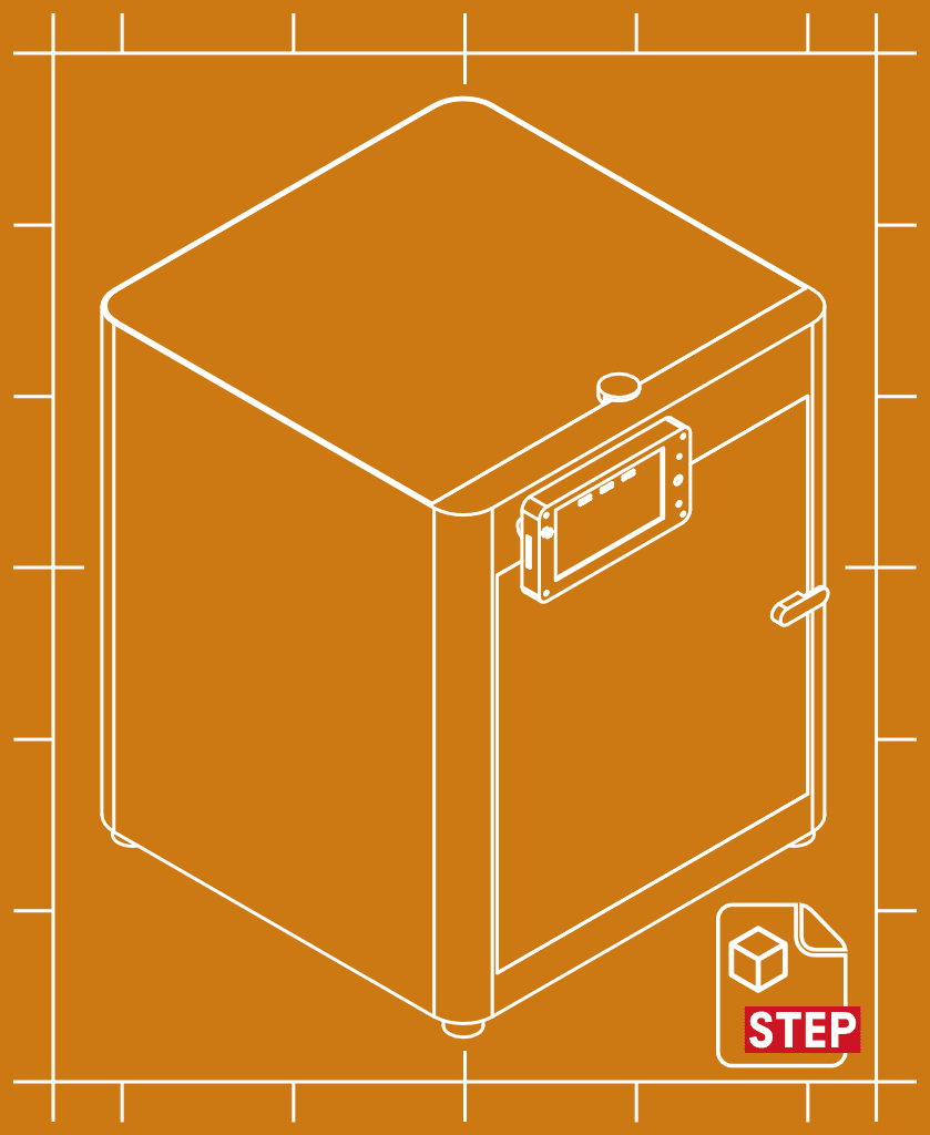 Bambu Lab X1C controller mod STEP 3d model