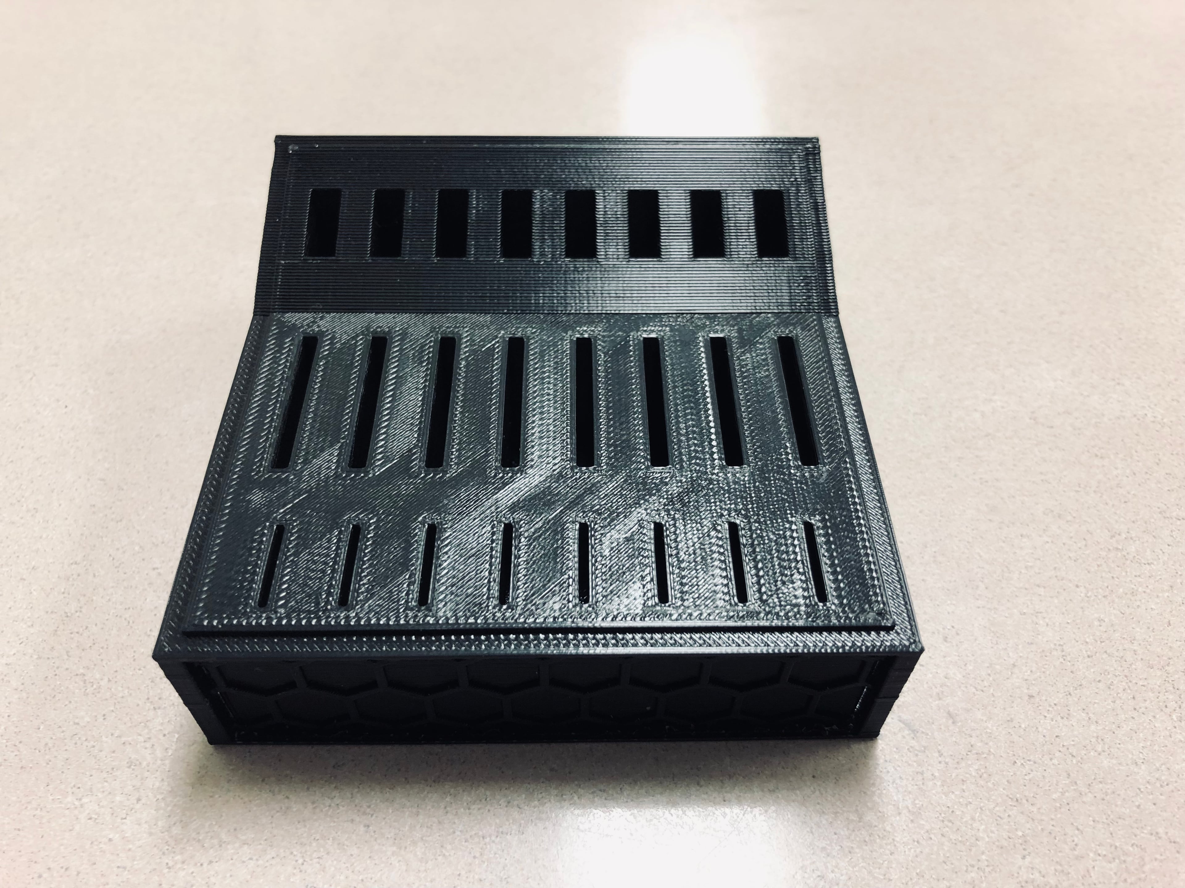 Digital Storage Desktop Holder 3d model