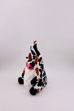 Cow Gnomes Sitting 3d model