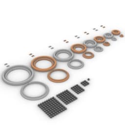 3D Printable Bearing 3d model