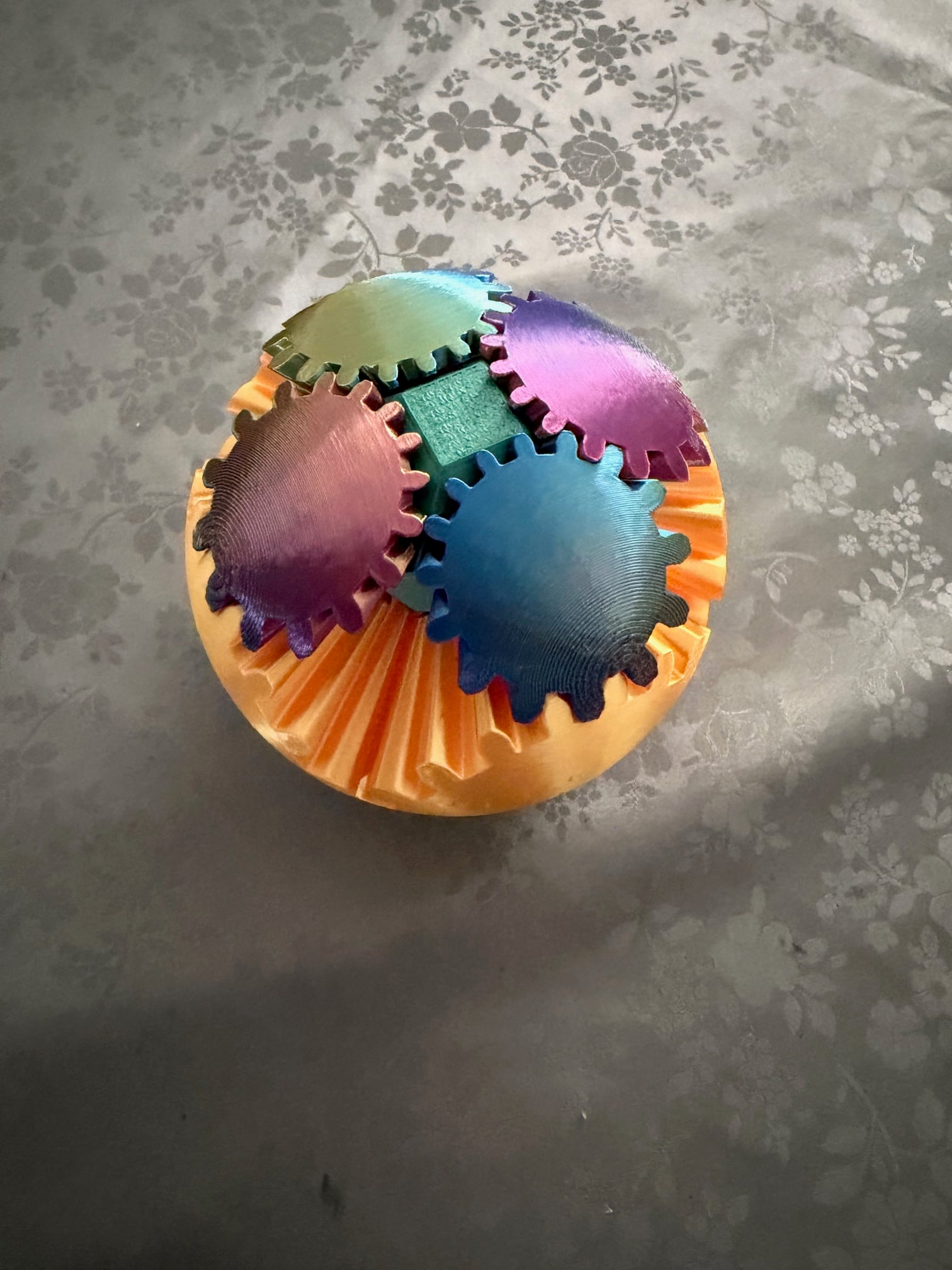 Gear Ball Fidget 3d model