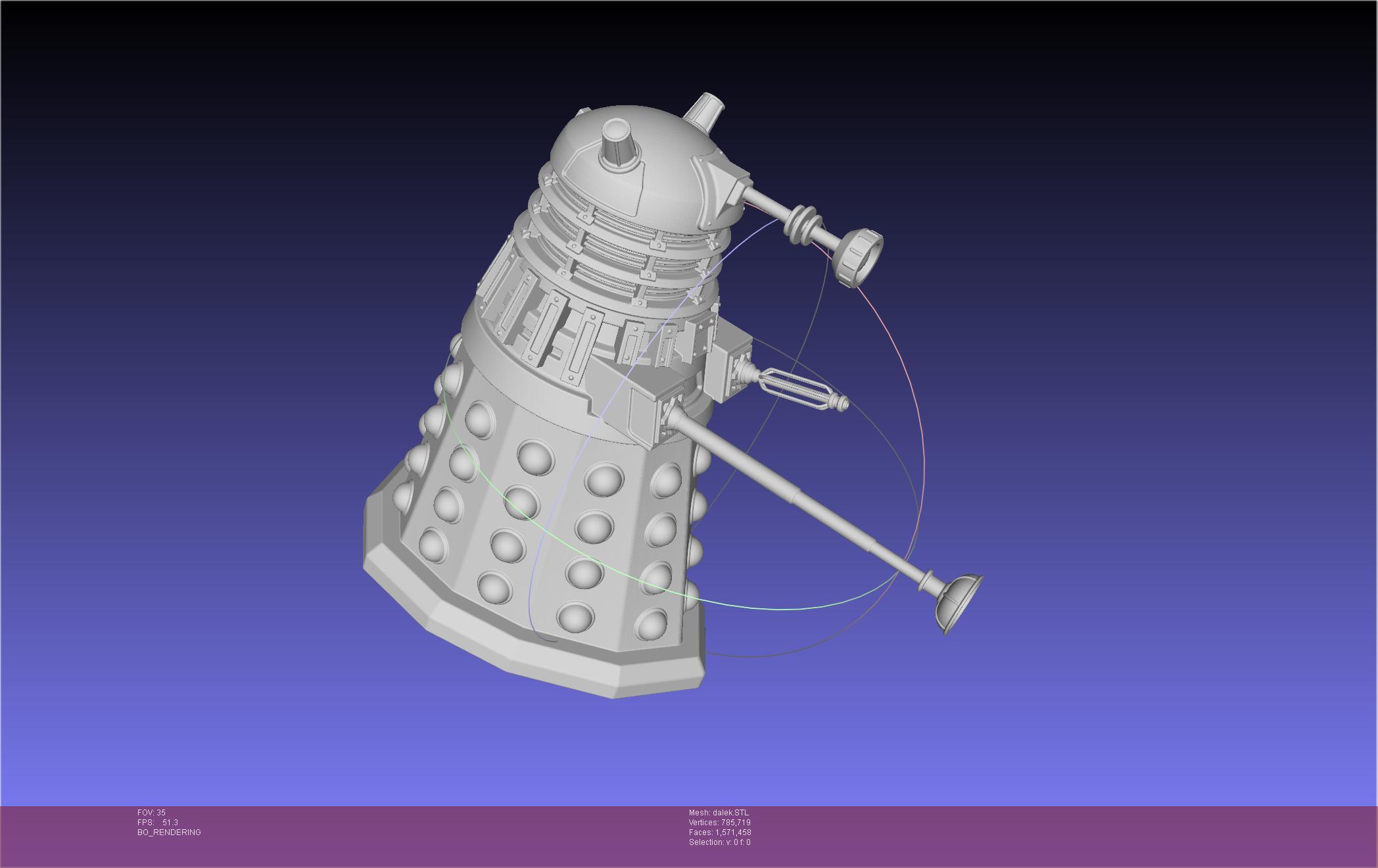 Doctor Who Dalek 3d model