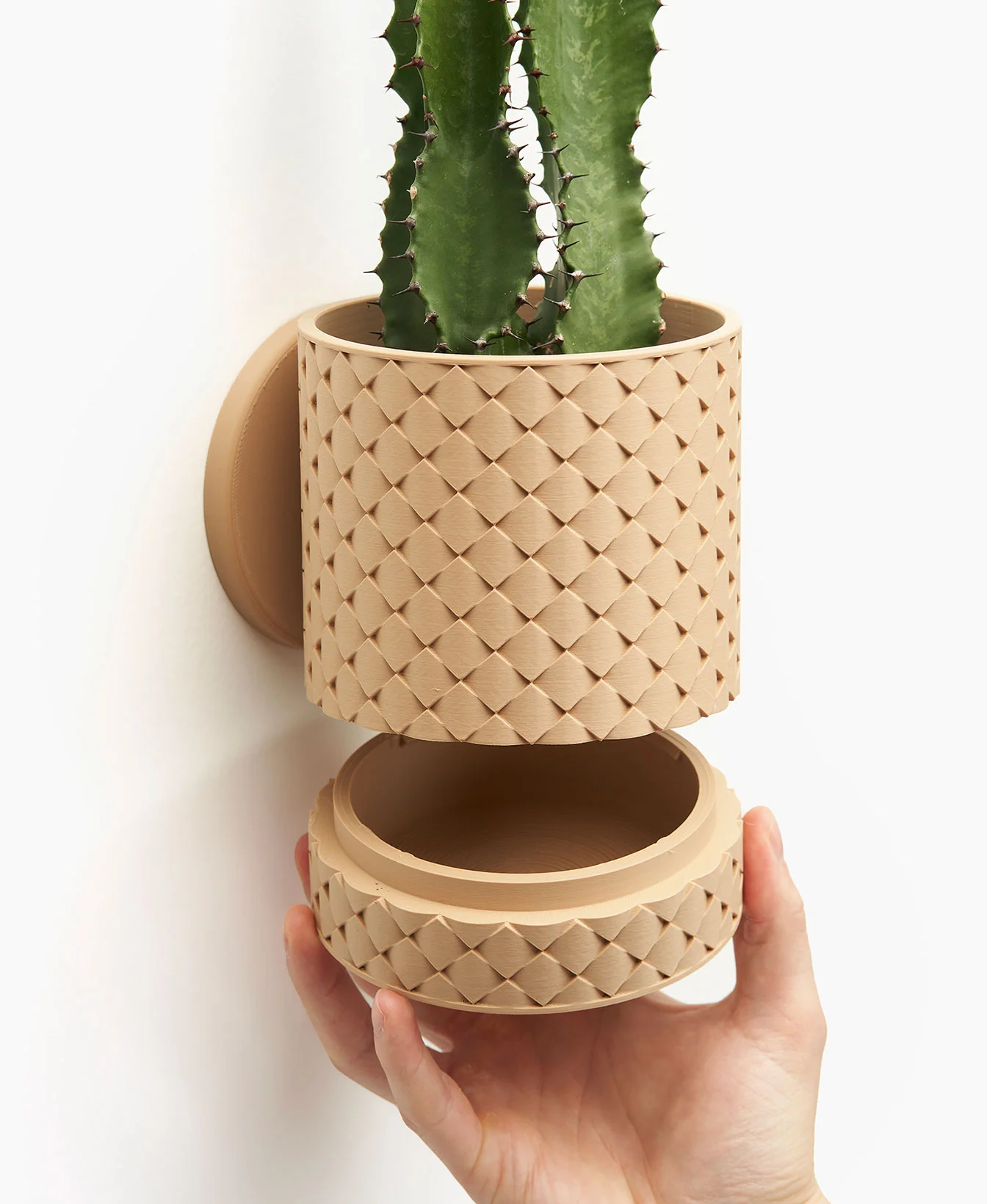 Quilted Planter 3d model