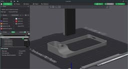 X1C Adjustable Lighting Unit Riser 3d model