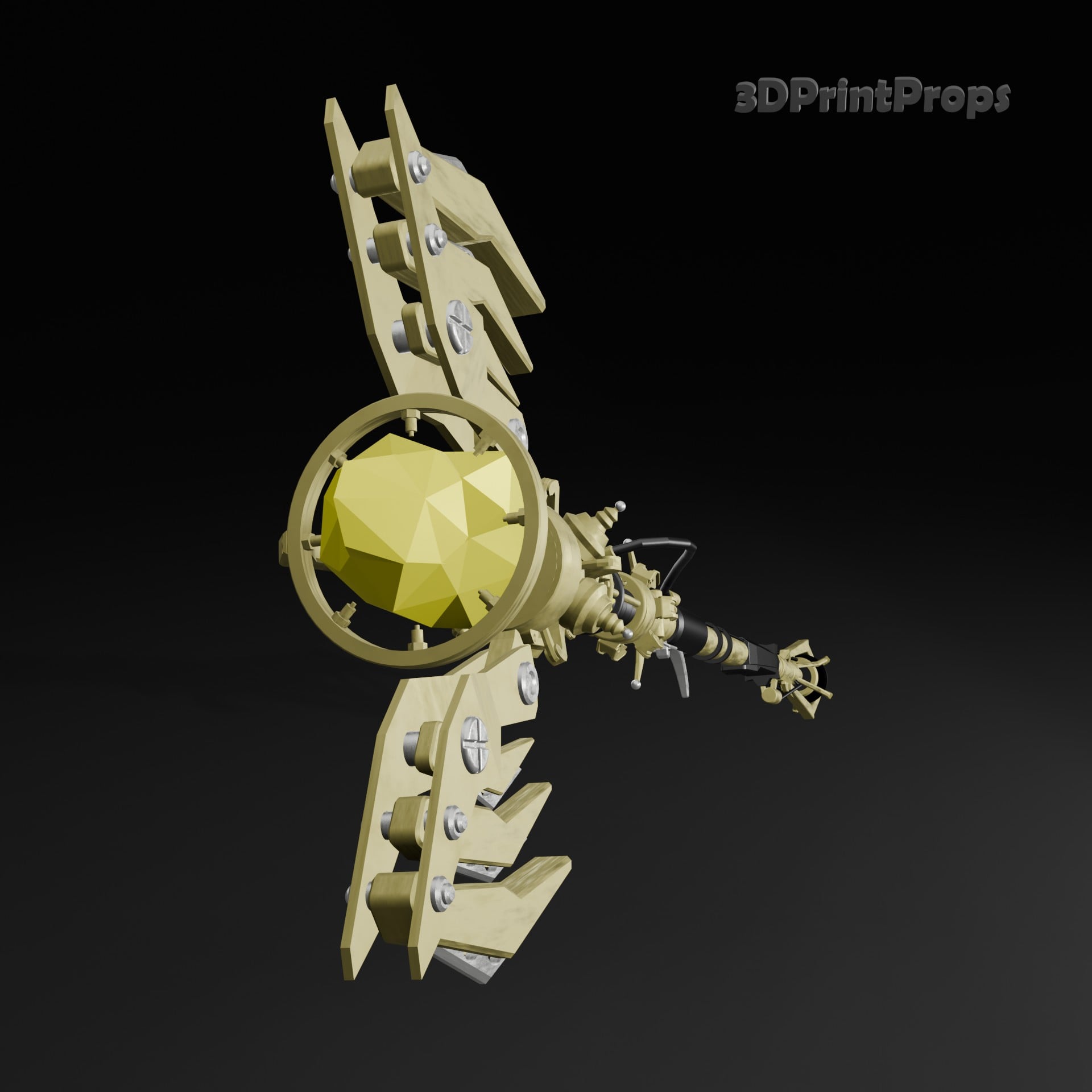 Staff of wind 3d model