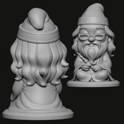 Harry Potter Chibi 3D Printable Collection – Full Set of 8 Characters 3d model