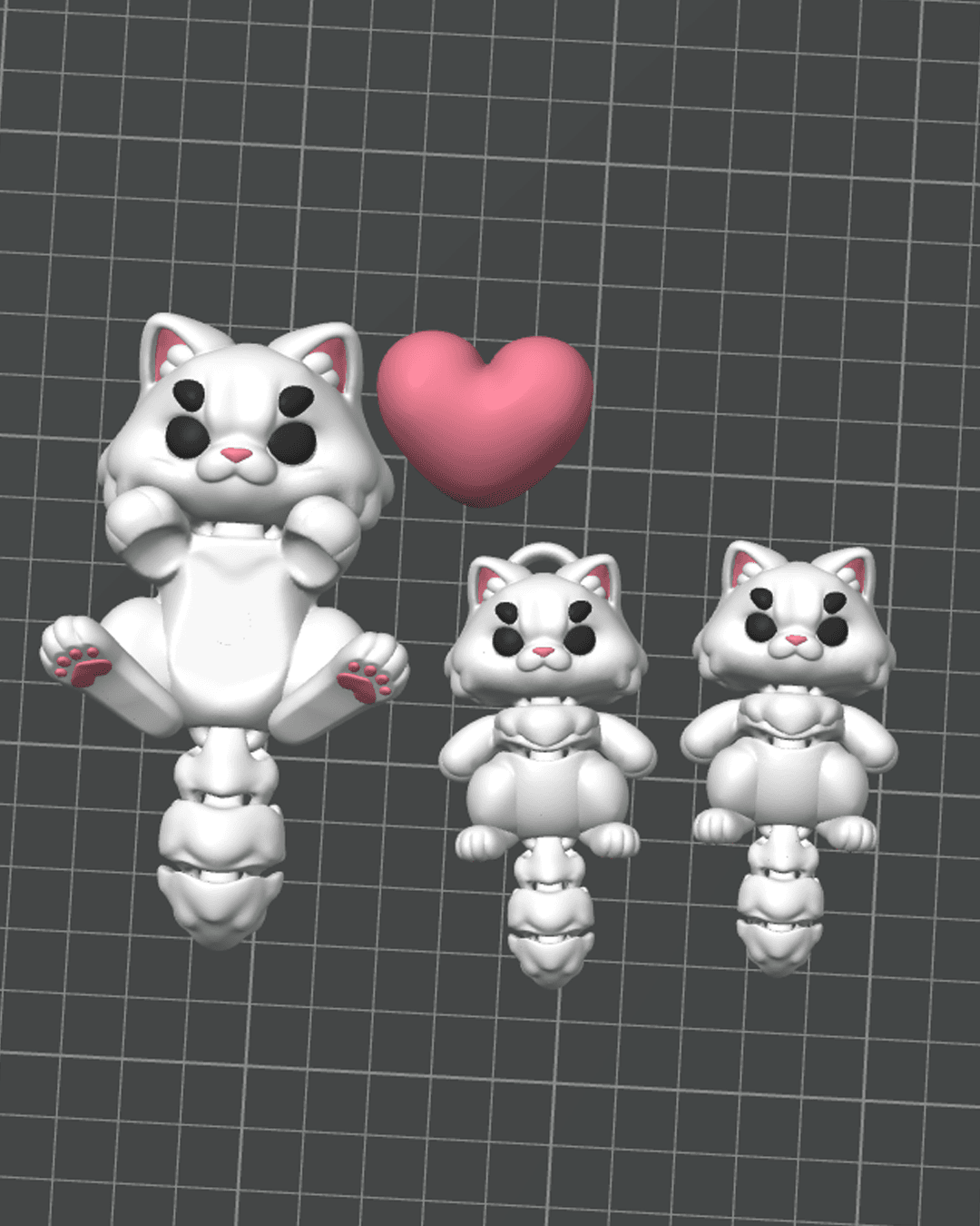 3DL CuddleCat 3d model