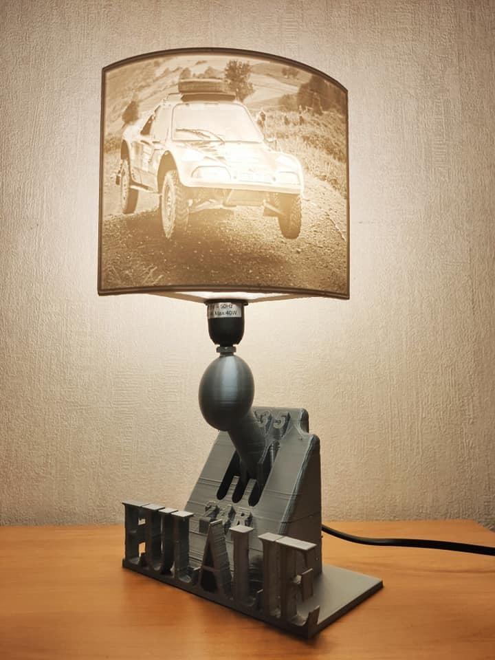 shifter lamp e14 3d model