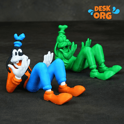 Goofy Pen & Phone Holder – A Fun & Functional Desk Organizer 3d model