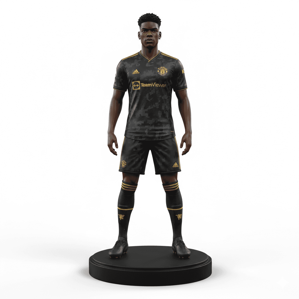 Football Player : Paul Pogba Football Soccer Midfielder 3d model