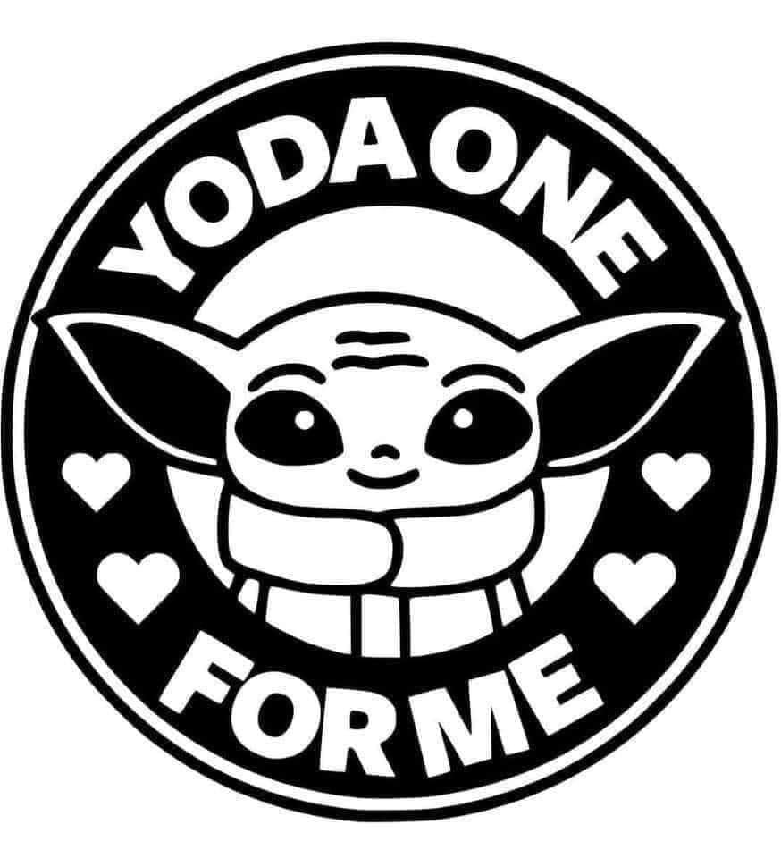 "Yoda one for me" - FREE wall art 3d model