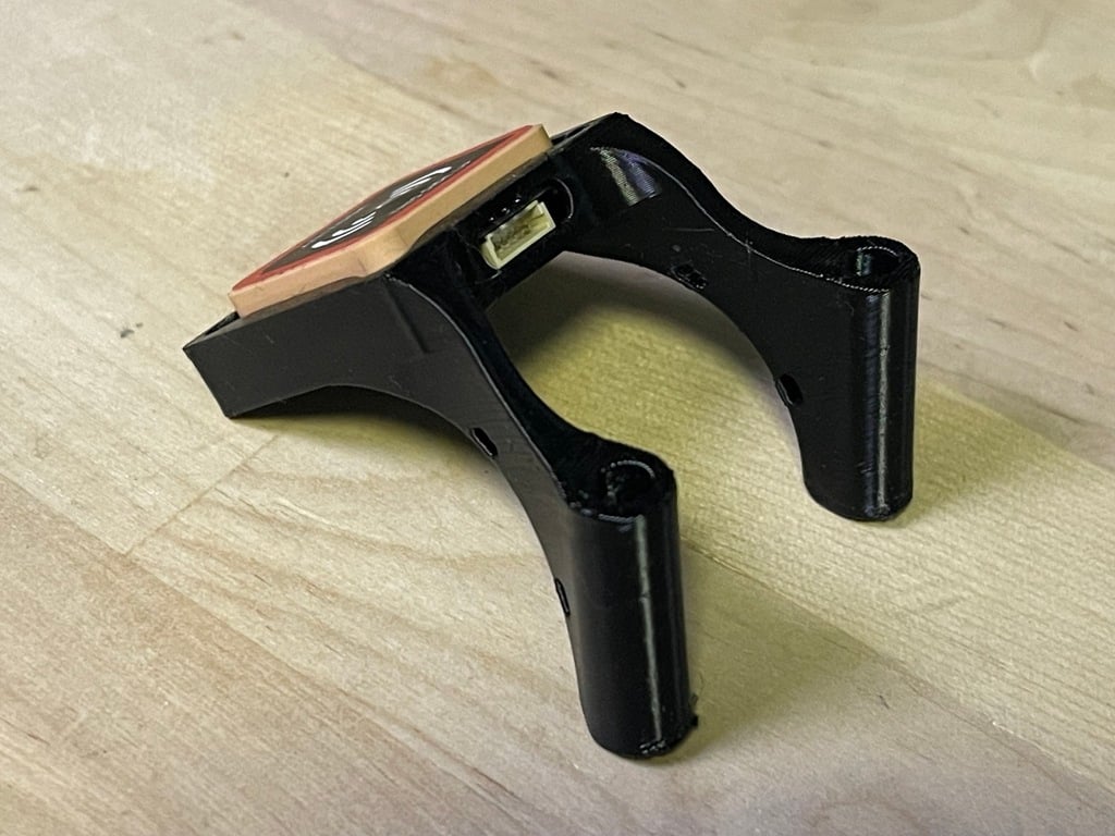 TBS Source X FPV GPS Mount for GEPRC M1025 and Receiver Mount 3d model