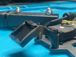 TBS Source X FPV GPS Mount for GEPRC M1025 and Receiver Mount 3d model