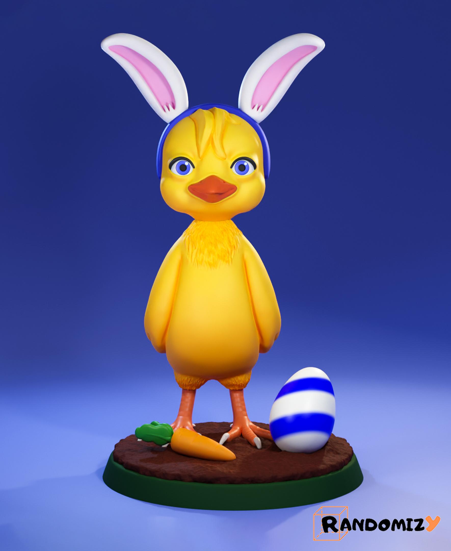 Pyogi - Easter Little Chicken 3d model