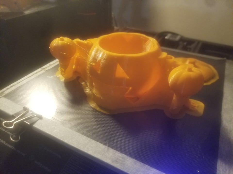 FHW: Pumpkin Battle Bot (for dad) 3d model